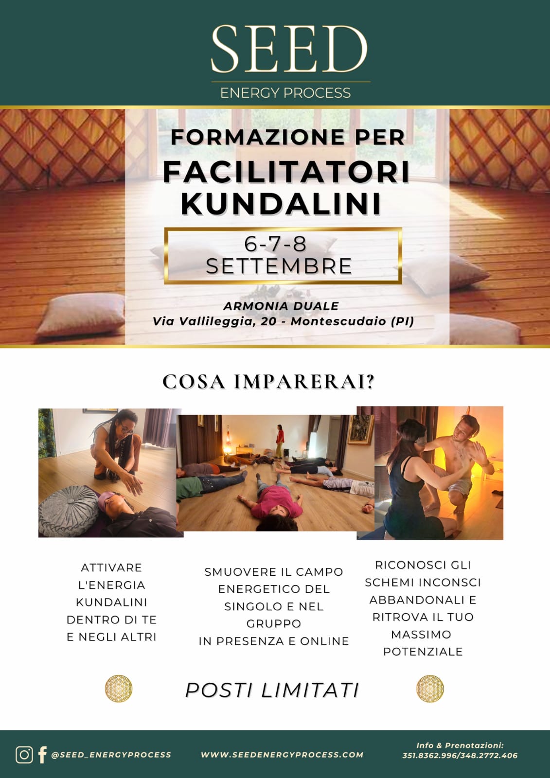 FORMAZIONE PER FACILITATORI KUNDALINI